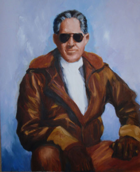 Portrait of Texas Painter Ken Arthur Portrait of Texas Painter Ken Arthur painted by his wife, Pam Arthur