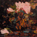 Texas painter artist Pam Arthur - Mixed Media Collage