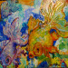 Texas painter artist Pam Arthur - Mixed Media Collage