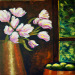 Texas painter artist Pam Arthur - Mixed Media Collage
