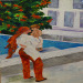 Texas painter artist Pam Arthur - Original Canvas Painting