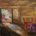 Texas painter artist Pam Arthur - Original Canvas Painting