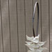 Texas artist sculptor Ken Arthur - Bone Spiral Mixed Media Bleached Cattle Bones and Steel