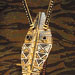 Texas artist sculptor Ken Arthur - Antelope Mask #1 - Painted Steel