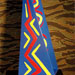 Texas artist sculptor Ken Arthur - Primary Triangles - Painted Steel