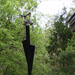 Texas artist sculptor Ken Arthur - Totem Mixed Media - Steel, Wood, Bone, and Paint