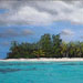 Texas painter artist Ken Arthur Rangiroa Atoll Painting - Oil on Canvas
