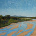 Texas painter artist Ken Arthur Sandy Creek Llano, Texas Painting Oil on Board 