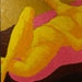 Texas painter artist Ken Arthur - Undressed Figure #3  - Oil on Board