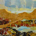 Texas painter artist Ken Arthur - Inland Sea Mixed Media on Board