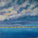 Texas painter artist Ken Arthur - Shoreline Cuba - Acrylic on Board