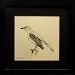 Texas painter artist Ken Arthur - Black ink on paper
