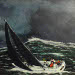 Texas painter artist Ken Arthur - Against the Wind - Acrylic on Canvas