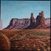 Texas painter artist Ken Arthur - acrylic on Stretched Canvas painting