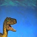Texas painter artist Ken Arthur - acrylic on board painting